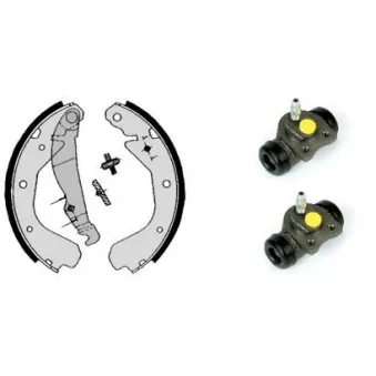 Jeu de mâchoires de frein BREMBO H 59 026
