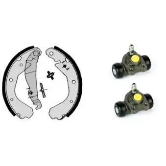 Jeu de mâchoires de frein BREMBO H 59 027