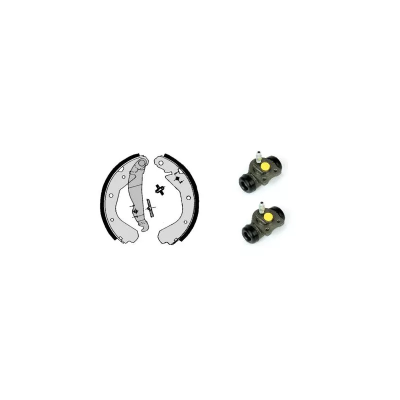 Jeu de mâchoires de frein BREMBO H 59 028