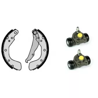 Jeu de mâchoires de frein BREMBO H 59 029