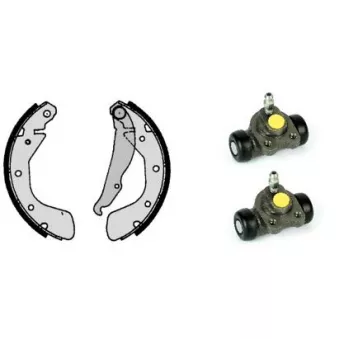 Jeu de mâchoires de frein BREMBO H 59 033