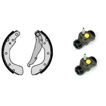 Jeu de mâchoires de frein BREMBO H 59 036