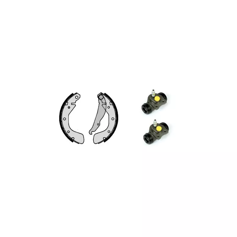 Jeu de mâchoires de frein BREMBO H 59 036