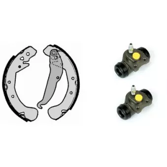 Jeu de mâchoires de frein BREMBO H 59 037