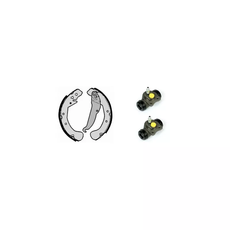 Jeu de mâchoires de frein BREMBO H 59 037