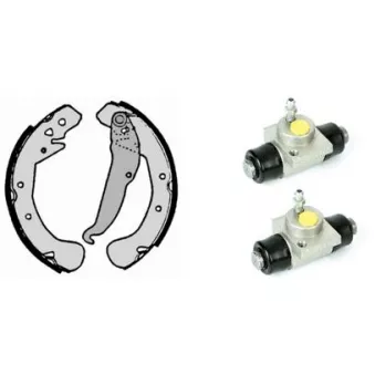 Jeu de mâchoires de frein BREMBO H 59 039