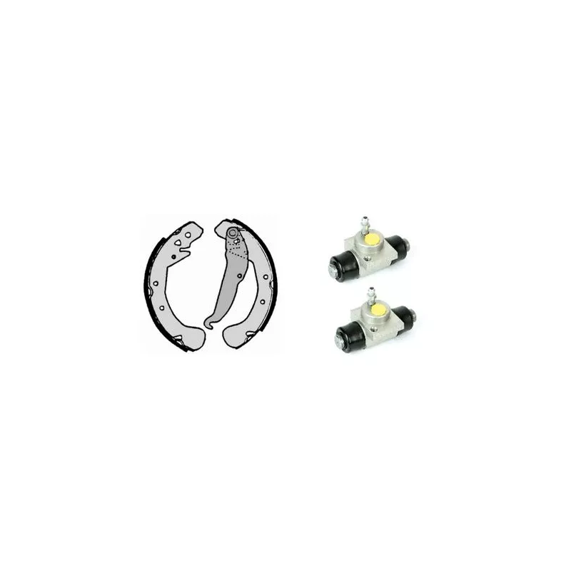 Jeu de mâchoires de frein BREMBO H 59 039