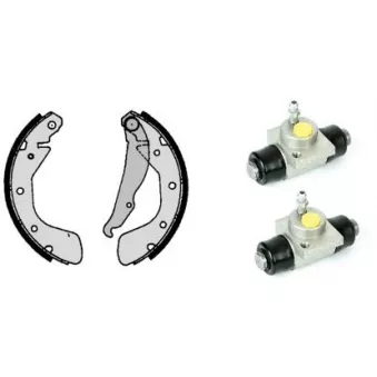 Jeu de mâchoires de frein BREMBO H 59 042