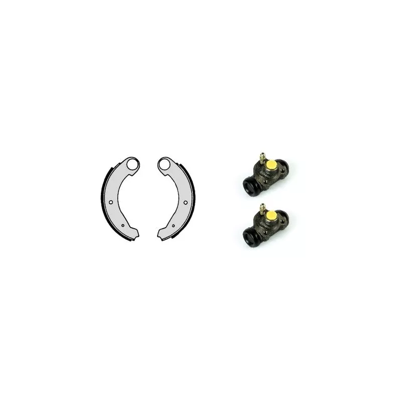 Jeu de mâchoires de frein BREMBO H 61 004