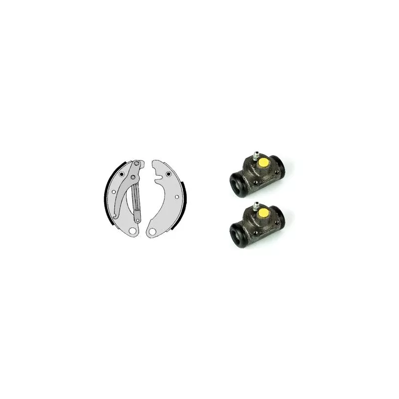 Jeu de mâchoires de frein BREMBO H 61 006