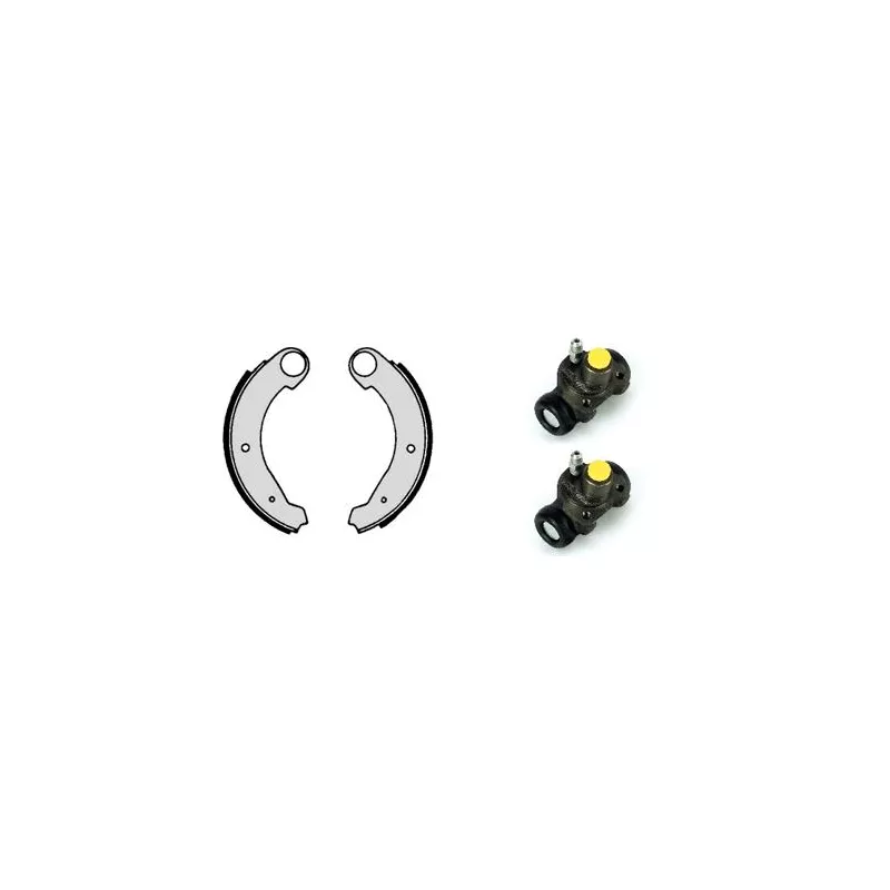 Jeu de mâchoires de frein BREMBO H 61 008