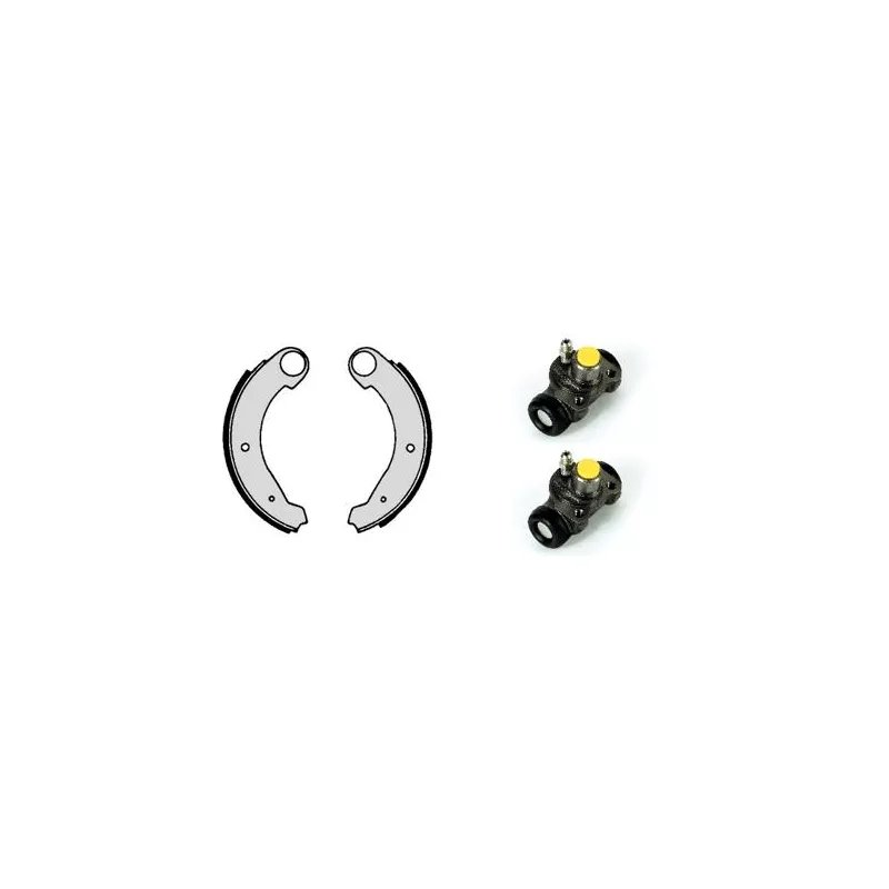 Jeu de mâchoires de frein BREMBO H 61 011