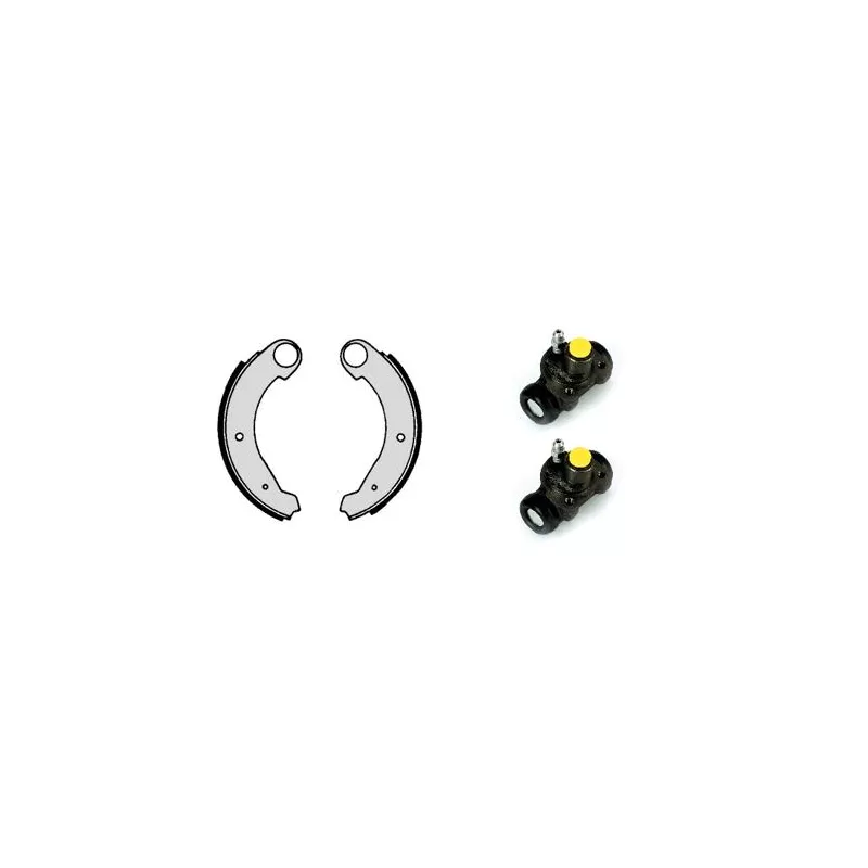 Jeu de mâchoires de frein BREMBO H 61 014