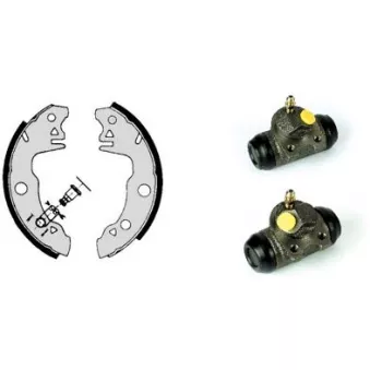 Jeu de mâchoires de frein BREMBO H 61 016