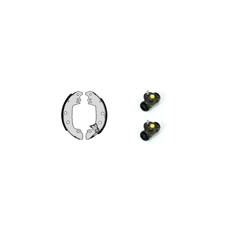 Jeu de mâchoires de frein BREMBO H 61 021