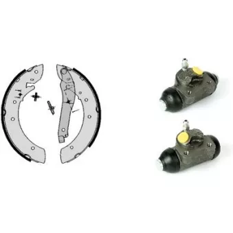 Jeu de mâchoires de frein BREMBO H 61 026