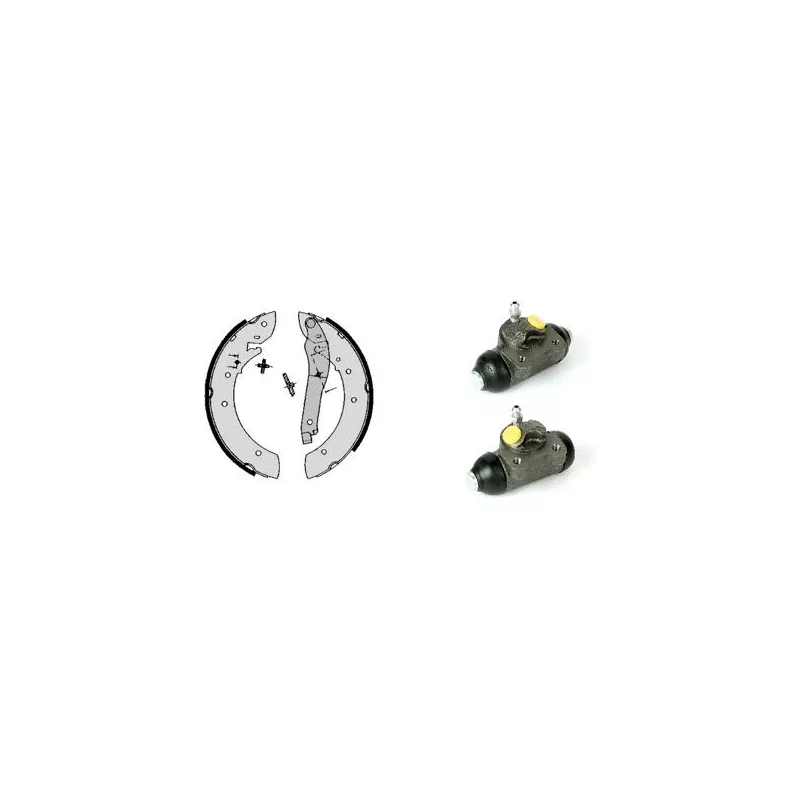 Jeu de mâchoires de frein BREMBO H 61 026