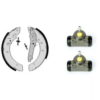 Jeu de mâchoires de frein BREMBO H 61 030