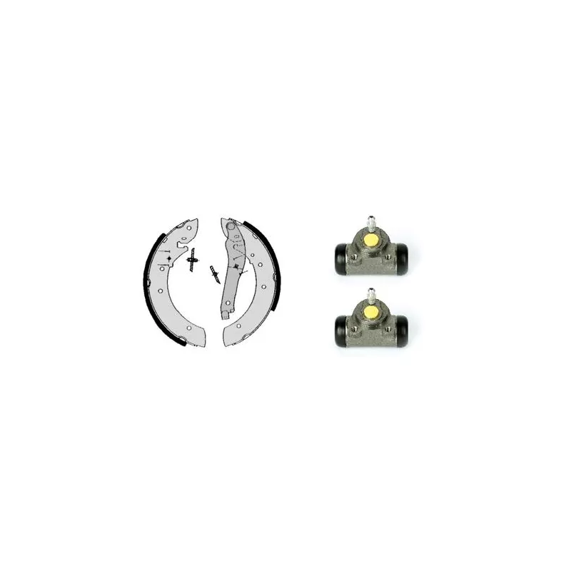 Jeu de mâchoires de frein BREMBO H 61 030