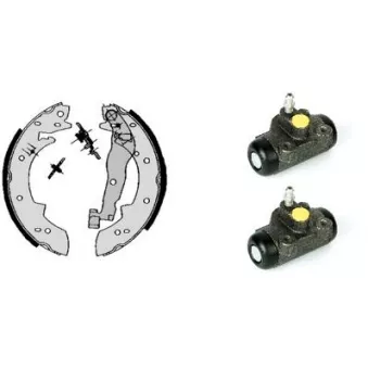 Jeu de mâchoires de frein BREMBO H 61 031