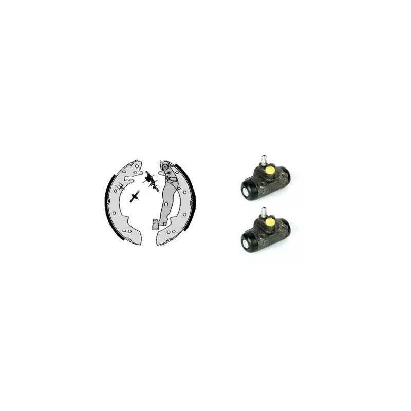 Jeu de mâchoires de frein BREMBO H 61 031