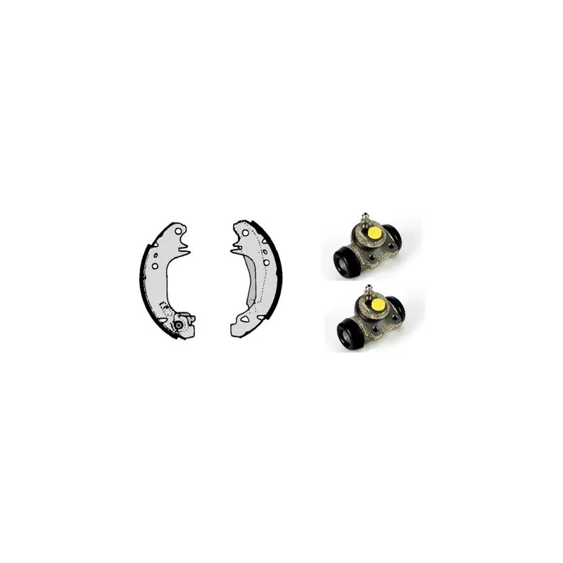 Jeu de mâchoires de frein BREMBO H 61 040