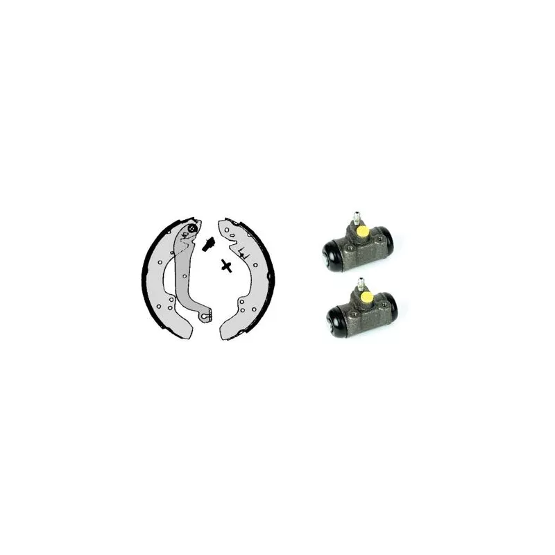Jeu de mâchoires de frein BREMBO H 61 043