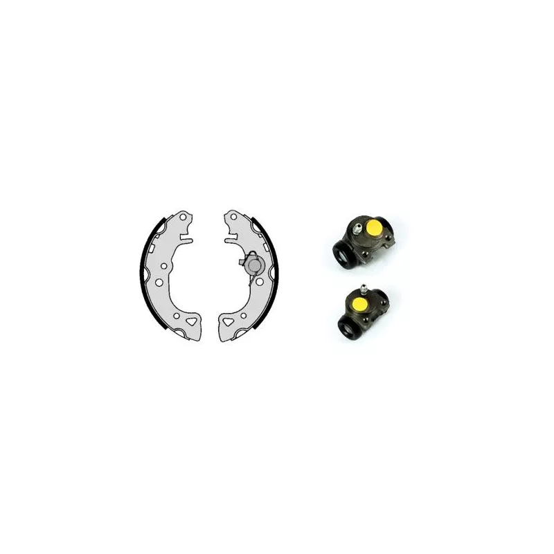 Jeu de mâchoires de frein BREMBO H 61 044
