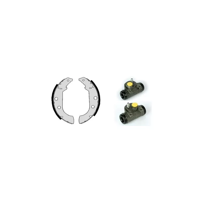 Jeu de mâchoires de frein BREMBO H 61 047