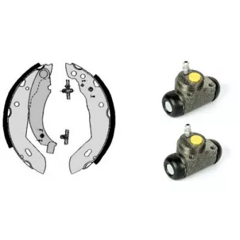 Jeu de mâchoires de frein BREMBO H 61 053