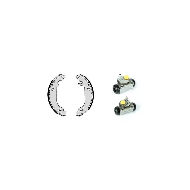 Jeu de mâchoires de frein BREMBO H 61 054