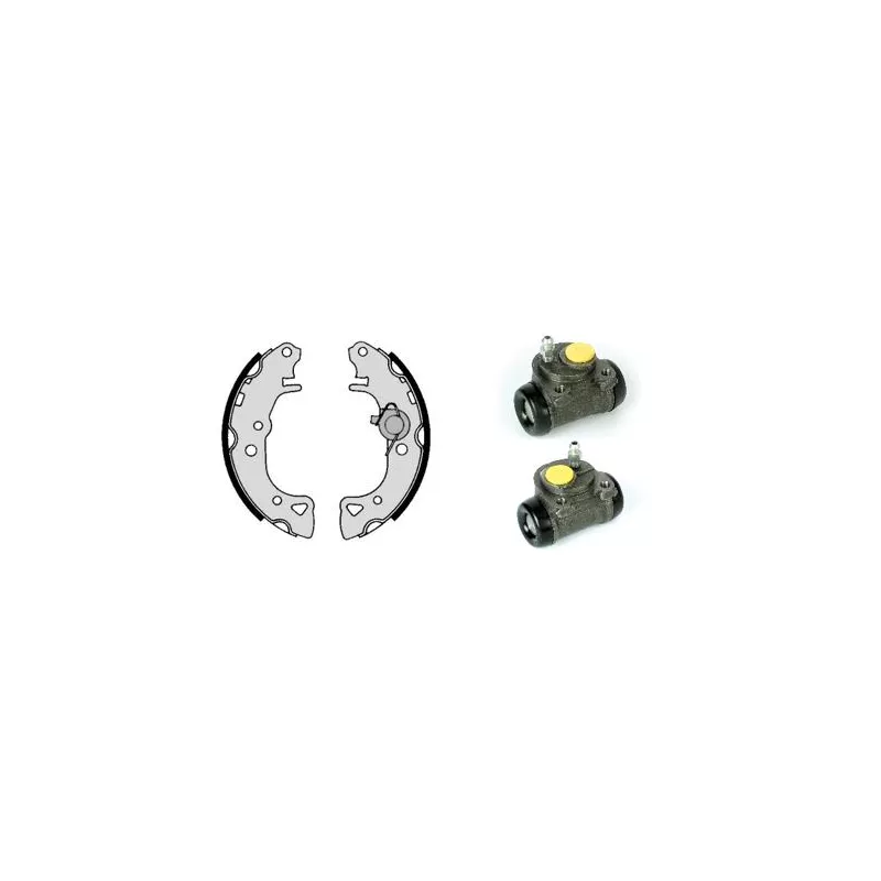 Jeu de mâchoires de frein BREMBO H 61 055