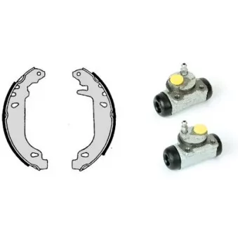 Jeu de mâchoires de frein BREMBO H 61 058