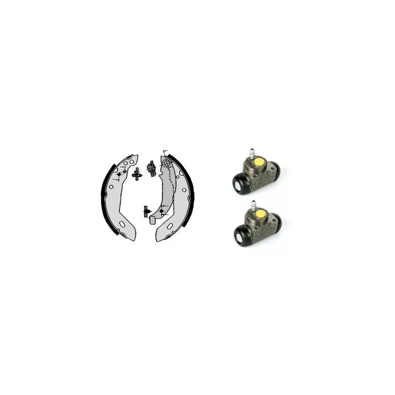 Jeu de mâchoires de frein BREMBO H 61 061