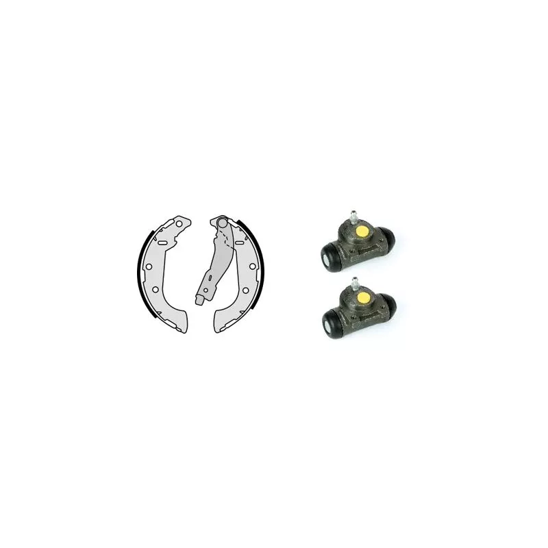 Jeu de mâchoires de frein BREMBO H 61 062