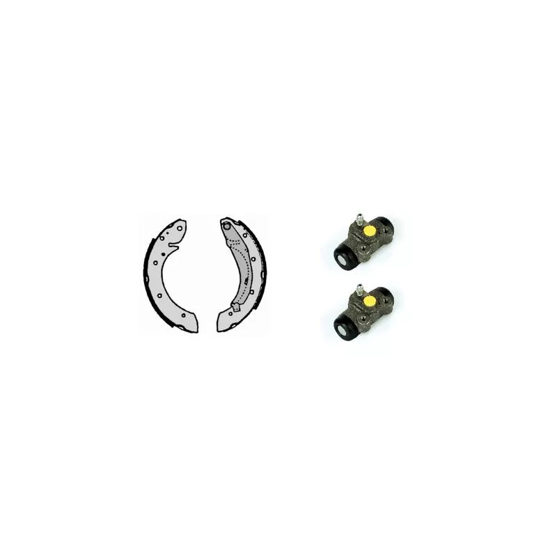 Jeu de mâchoires de frein BREMBO H 61 064