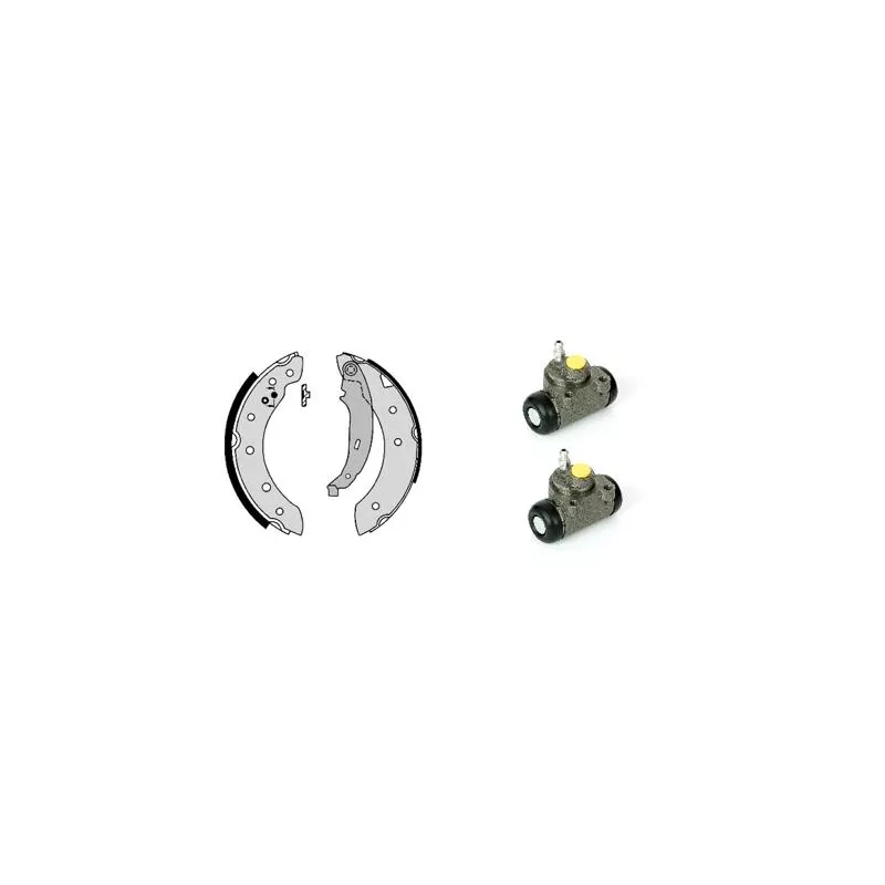 Jeu de mâchoires de frein BREMBO H 61 065
