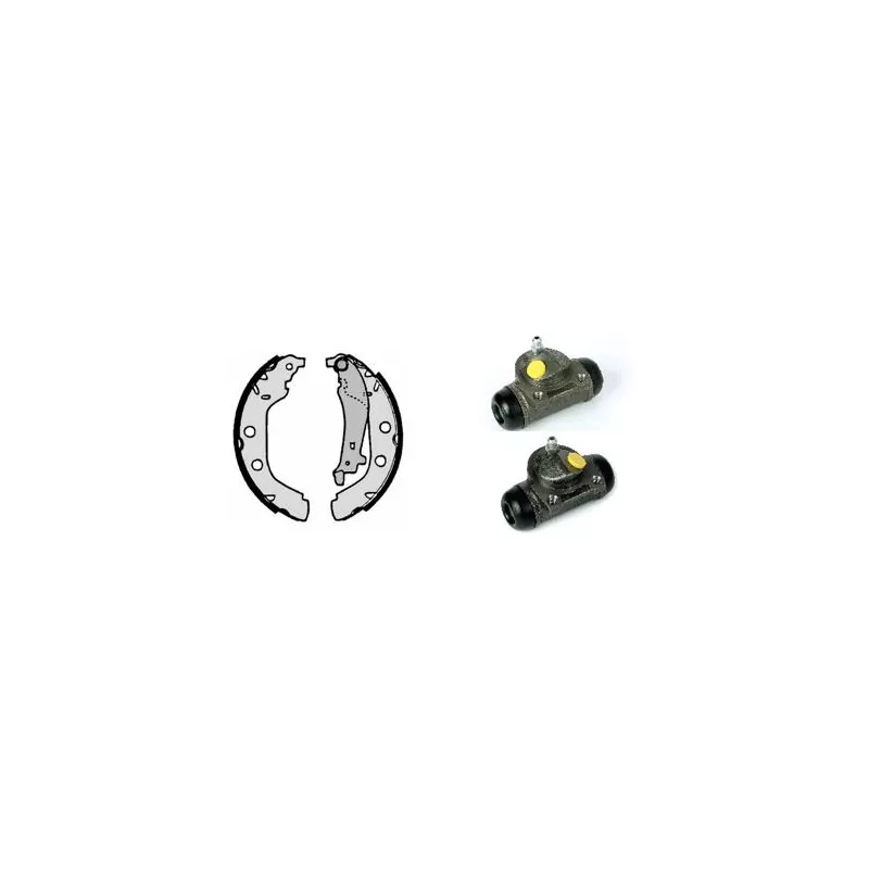 Jeu de mâchoires de frein BREMBO H 61 066