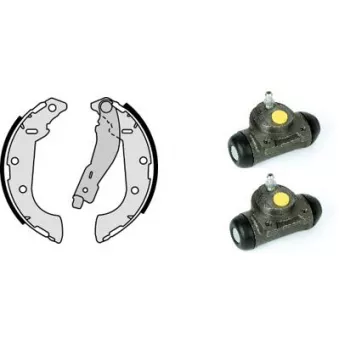 Jeu de mâchoires de frein BREMBO H 61 069