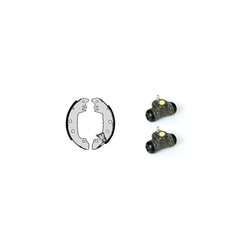 Jeu de mâchoires de frein BREMBO H 68 010