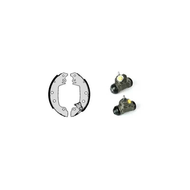 Jeu de mâchoires de frein BREMBO H 68 017