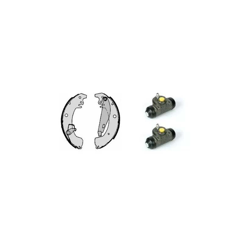 Jeu de mâchoires de frein BREMBO H 68 022