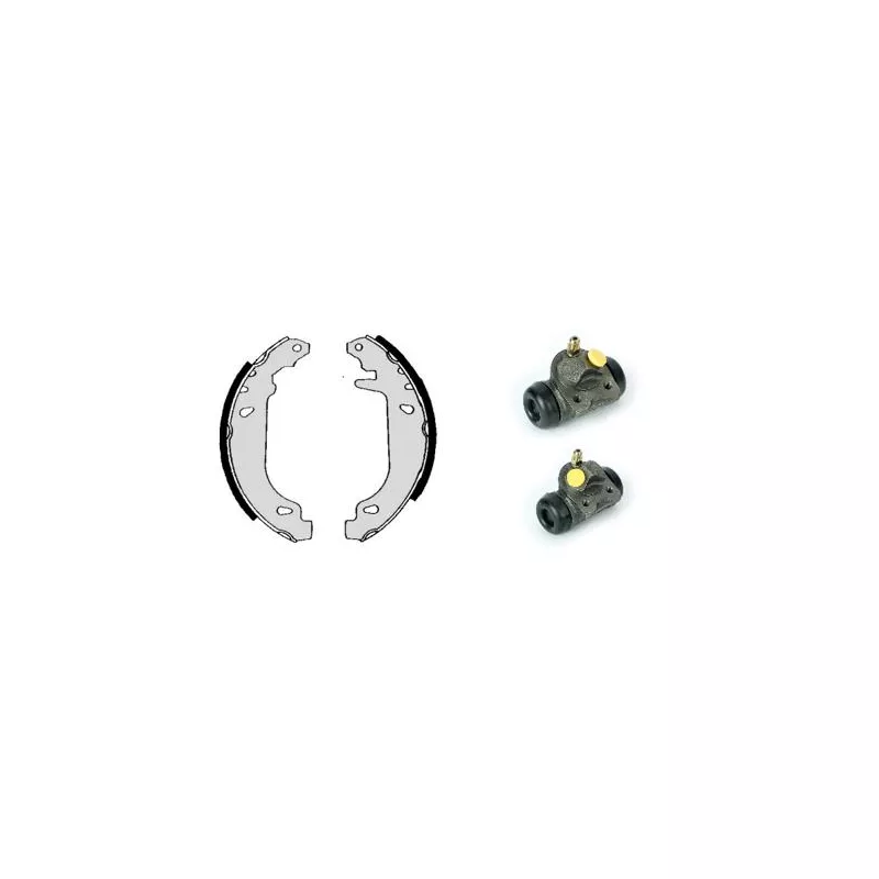 Jeu de mâchoires de frein BREMBO H 68 034