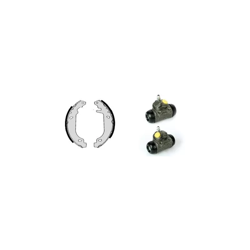 Jeu de mâchoires de frein BREMBO H 68 035