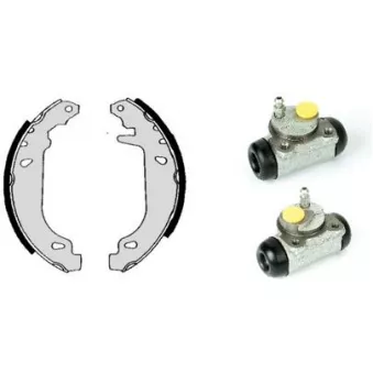 Jeu de mâchoires de frein BREMBO H 68 038