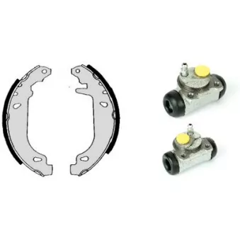Jeu de mâchoires de frein BREMBO H 68 045