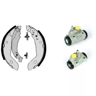 Jeu de mâchoires de frein BREMBO H 68 048