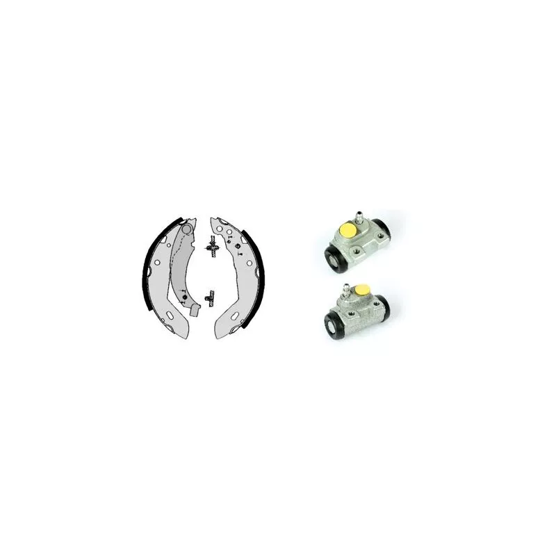 Jeu de mâchoires de frein BREMBO H 68 051