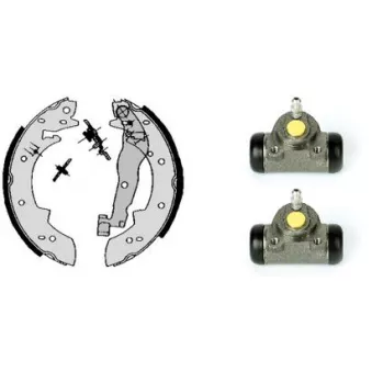 Jeu de mâchoires de frein BREMBO H 68 054