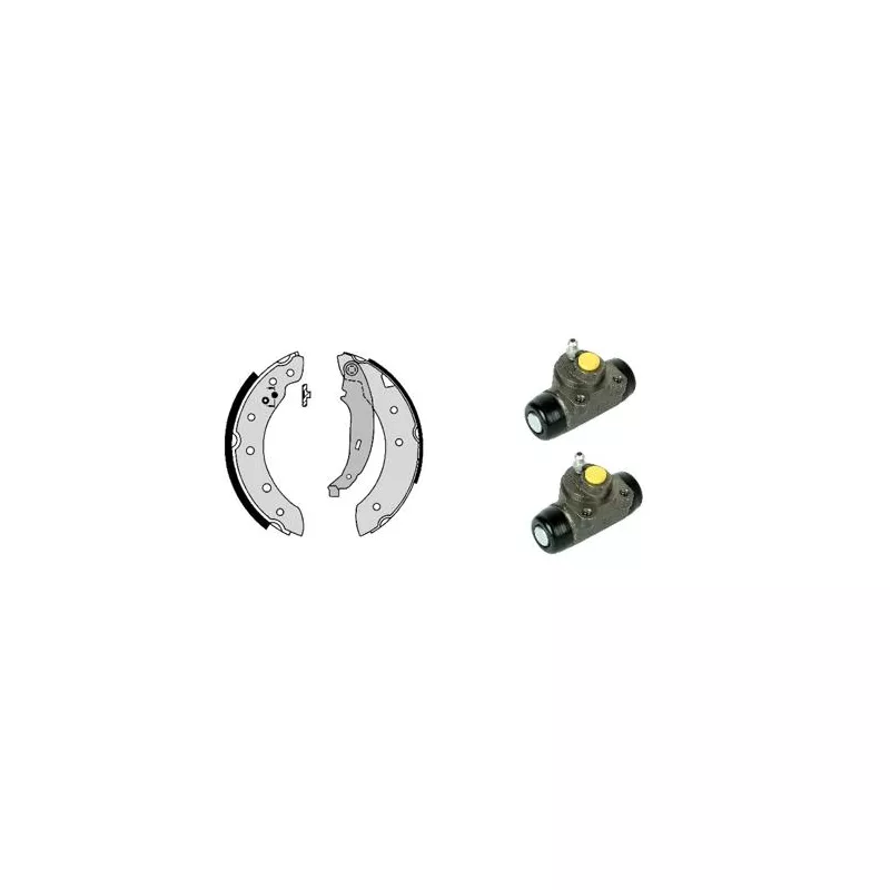 Jeu de mâchoires de frein BREMBO H 68 056